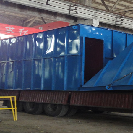 有機(jī)肥廠造粒、風(fēng)選、包裝工序DMC-120除塵器已發(fā)貨